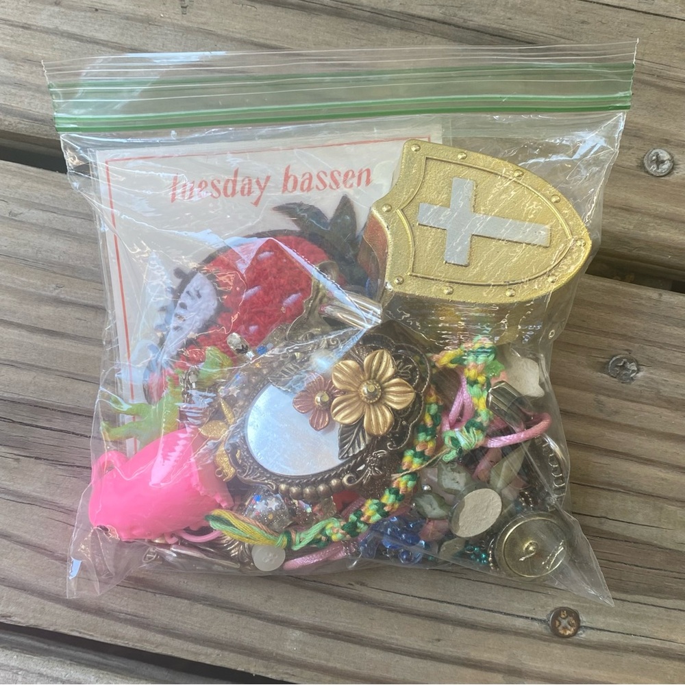 Mixed Grab Bag of Jewelry and Trinkets